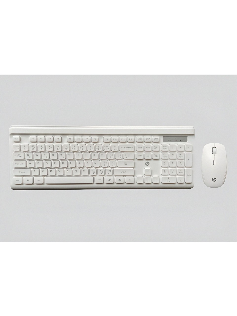 HP CS500 Kablosuz 2-4ghz Türkçe Q Klavye & Mouse Set Beyaz